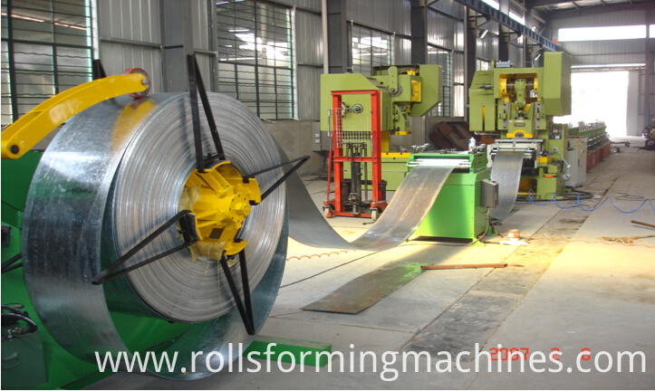 Whole line of cable tray machine Whole line of cable tray machine